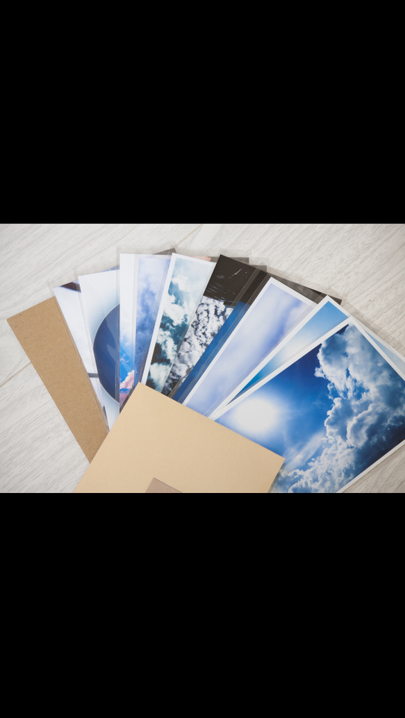 「送料無料」青な空ポストカードA 10枚セット 5枚目の画像