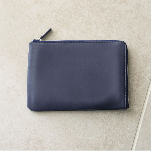 累計2万個突破】本革 ポーチ L字 小物入れ ブランド クラッチバッグ