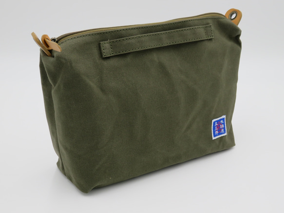 インナーバッグが鞄として使える鞄2個セット！　4993「木綿屋五三郎帆布ショルダートート（Sサイズ・4色展開）」 13枚目の画像
