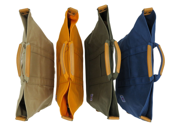 インナーバッグが鞄として使える鞄2個セット！　4993「木綿屋五三郎帆布ショルダートート（Sサイズ・4色展開）」 4枚目の画像