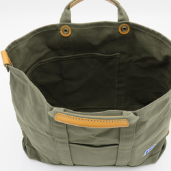 インナーバッグが鞄として使える鞄2個セット！　4993「木綿屋五三郎帆布ショルダートート（Sサイズ・4色展開）」 11枚目の画像