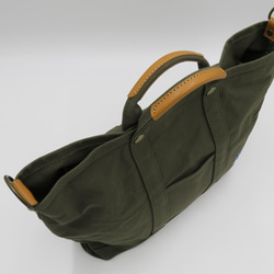インナーバッグが鞄として使える鞄2個セット！　4993「木綿屋五三郎帆布ショルダートート（Sサイズ・4色展開）」 8枚目の画像