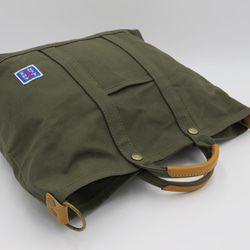インナーバッグが鞄として使える鞄2個セット！　4993「木綿屋五三郎帆布ショルダートート（Sサイズ・4色展開）」 7枚目の画像