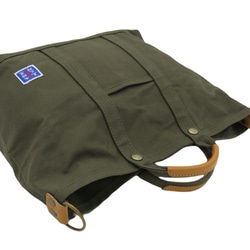 インナーバッグが鞄として使える鞄2個セット！　4994「木綿屋五三郎帆布ショルダートート（Ｍサイズ・3色展開）」 11枚目の画像
