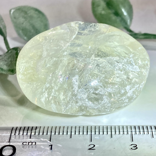 治癒の石】万華鏡 レモンクォーツ タンブル 天然石 東洋占星術師の娘 