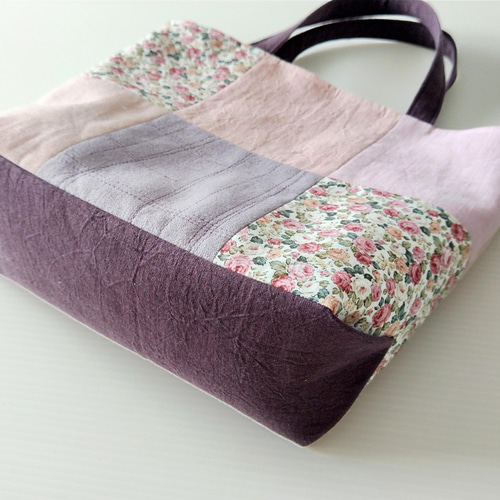 メリーボンボン　パッチワークトートバッグ メリーボンボン パッチワークトートバッグ