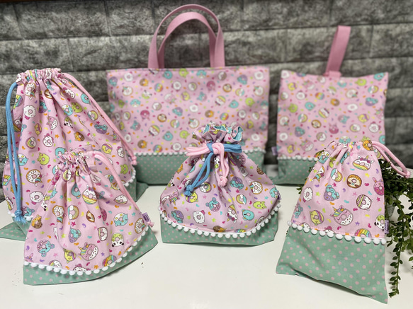 新作特価　入園6点セット　入学セット　入園セット　お花　かわいい　女の子 入園 楽天市場】入園グッズ セット 女の子 レッスンバッグ（カラー