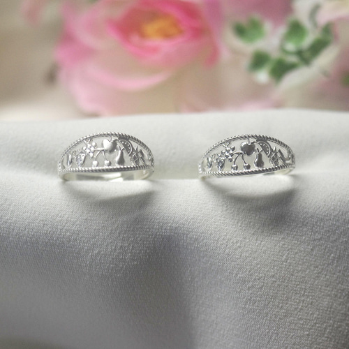 フルーツ 果物 フリーサイズリング sv925 指輪・リング MIRELE