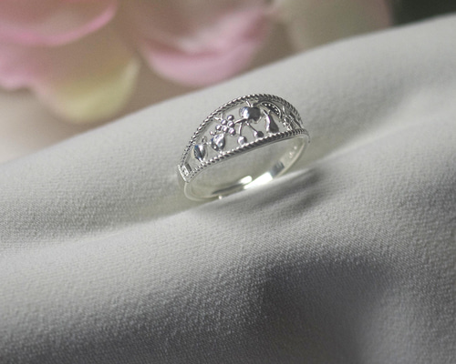 フルーツ 果物 フリーサイズリング sv925 指輪・リング MIRELE