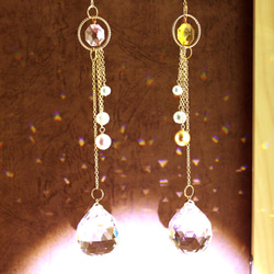 春天的彩色珍珠太陽捕手～官共榮&amp;櫻花～【使用優質水晶】 第1張的照片
