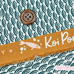 USAコットン(110×50) RUBY STAR SOCIETY Koi Pond ミニせいがいは 3枚目の画像