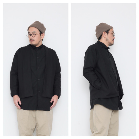 fete jacket / black 3枚目の画像