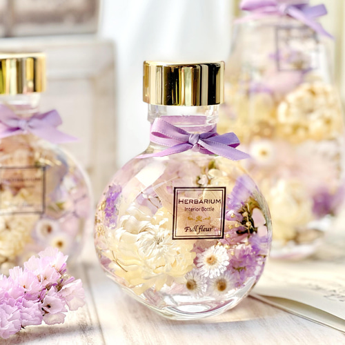人気アイテムランキング(新品)  ◇ハーバリウム *.:。✿*゜ ラナンとバラの春色bottle 315 フラワー・リース