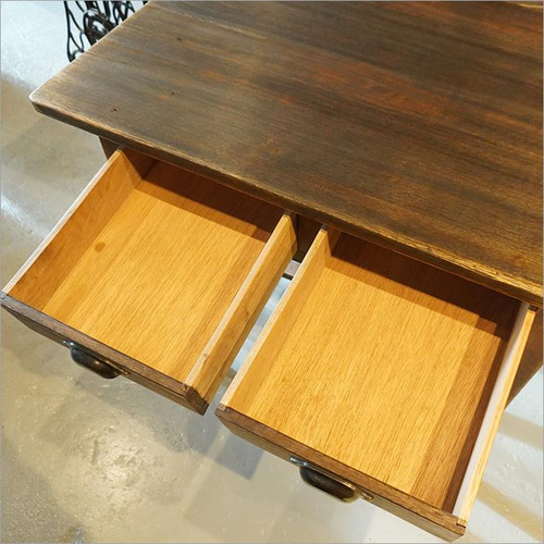 古い木製テーブル　机 デスク 作業台 古家具 アンティーク ヴィンテージ レトロ アンティーク デスク 木製 ワークデスク 書斎机 おしゃれ 無垢材
