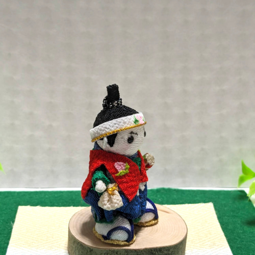 ちりめん細工の桃太郎 ✾ 五月人形✾ 初節句のお祝いにも！ 即納でき