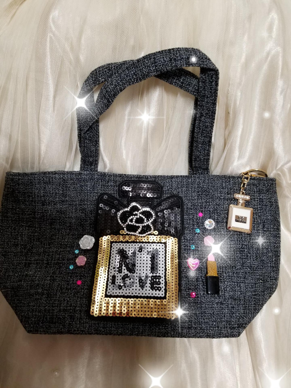 Perfumeデコバック トートバッグ CoCoNANA 通販｜Creema(クリーマ 