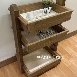 即納】wood iron shelf 970*1200*225 アイアン シェルフ