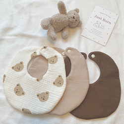 ドット柄もくもくスタイ スタイ・よだれかけ bebe mignon 通販