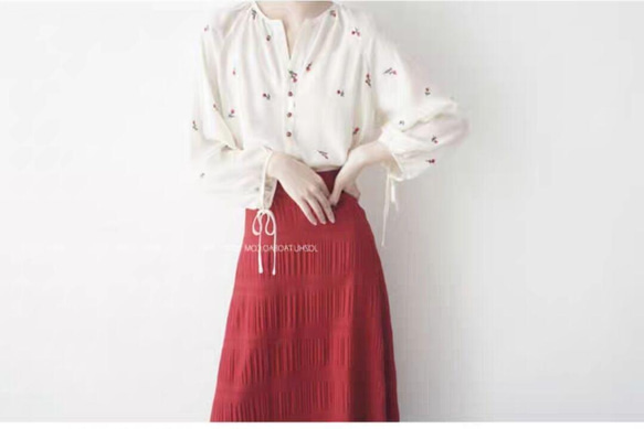 春の福袋  母の日ャツ カジュアル シャツ ストライプ シャツ レディース 白い シャツ 韓国 ブラウス ブラウス オフ 12枚目の画像