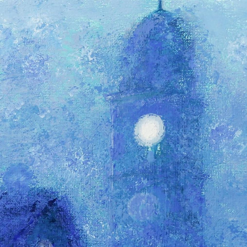 油絵アクリル絵画イメージ画 祈り額無し 油絵アクリル絵画