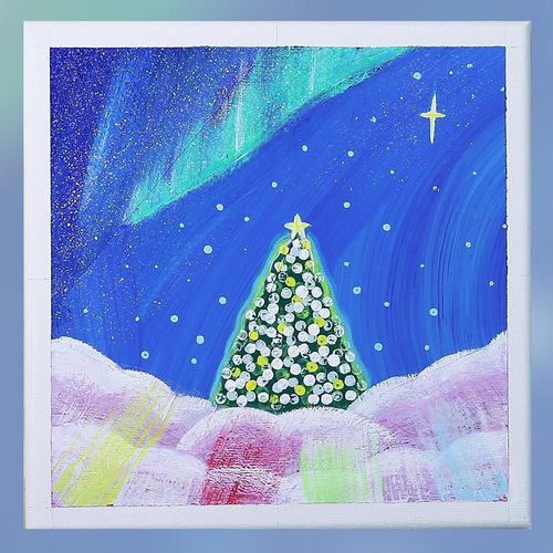 天使のクリスマス 絵画アート原画 パステル画 【公式通販】
