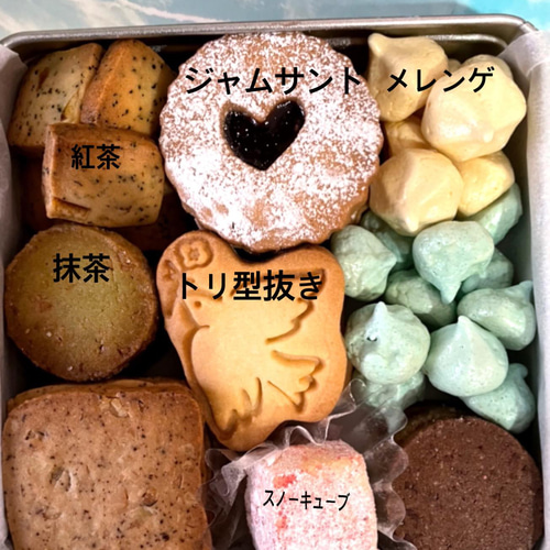 【楽ギフ_のし宛書】 しあわせの鳥クッキー缶 クッキー cookie core 通販 13610202 菓子