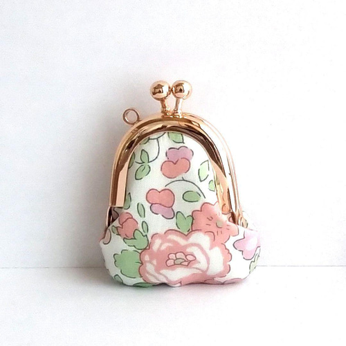 リバティ♪豆姫♪小さながま口財布,小銭入れ,がまぐちポーチ,コイン  