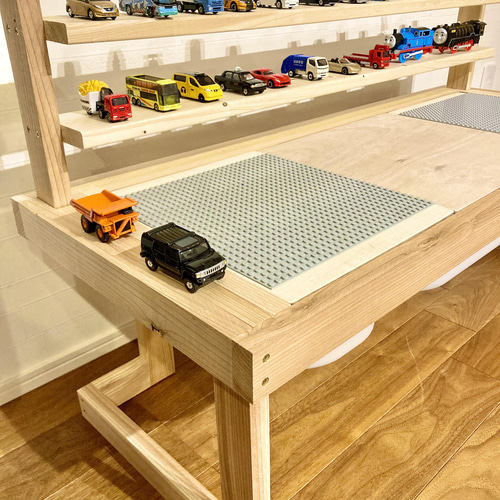 トミカ×LEGO】トミカ収納/トミカ棚/レゴテーブル/レゴ収納 トミカ×LEGO】トミカ収納/トミカ棚/レゴテーブル/レゴ収納