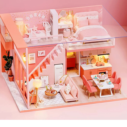 ドールハウス完成品オーダー。幸せな生活