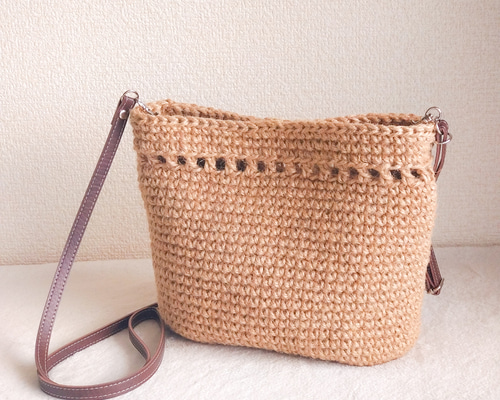 麻紐バスケット no.114 麻紐バスケット no.114