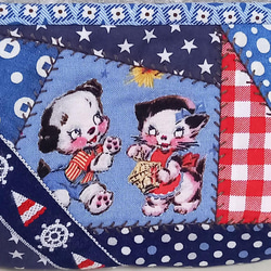 ⭐アメリカンカントリー雑貨❤️パッチワークタペストリー✳️テーブルマットにも✰⋆ ハンドメイド パッチワーク アメリカンカントリー わんちゃん