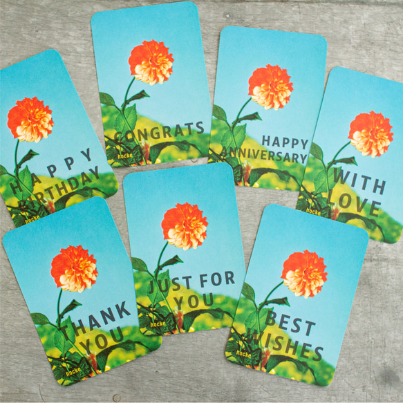 選べるメッセージ♪ PHOTO CARD -3種×3枚組- グリーティングカード/バースデイ/記念日/卒業/ 10枚目の画像