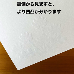 れんげ草のミニレターセット　春を告げる　心が和らぐ　蓮華草　れんげそう【活版印刷】 7枚目の画像