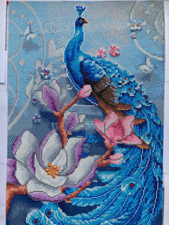 ダイヤモンドビーズアート完成品 絵画 jojo diamond 通販｜Creema 