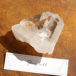 レインボー入り クローライトインクォーツ 天然石 水晶 原石 鉱物 クラスター 14枚目の画像