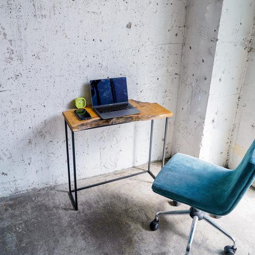 桑の一枚板 一人用デスク 机・デスク 徳田製作所 通販 13614916