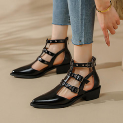 [交貨日期 35-45 天] ★22 春夏新品★ Gladiator Sandals Lady 2color 22-24.5 尺 第9張的照片