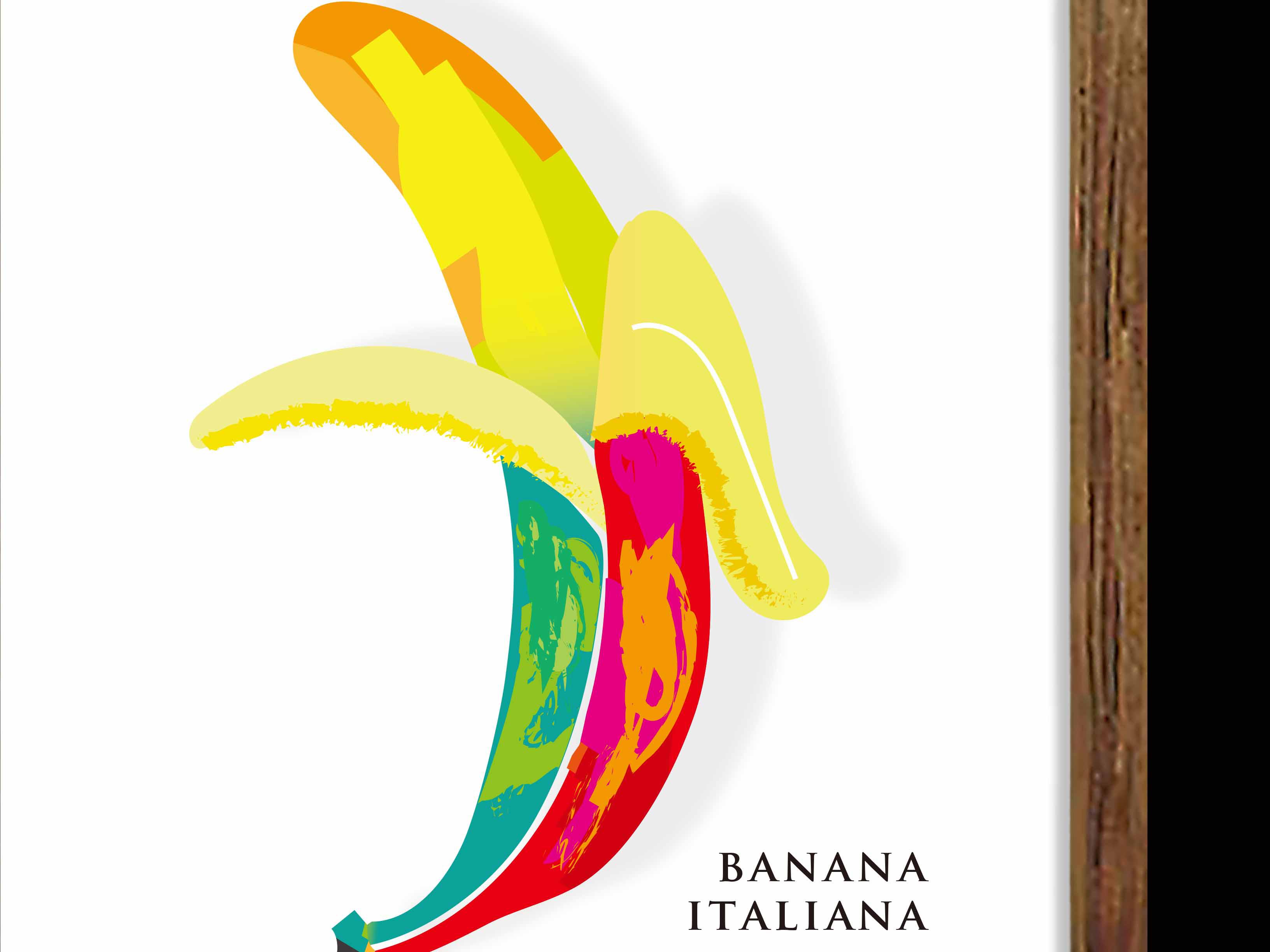 アートなバナナ　バナナ　フルーツ　送料無料　アートポスター　ポスター　アート/seiで検索新着順　 c-28