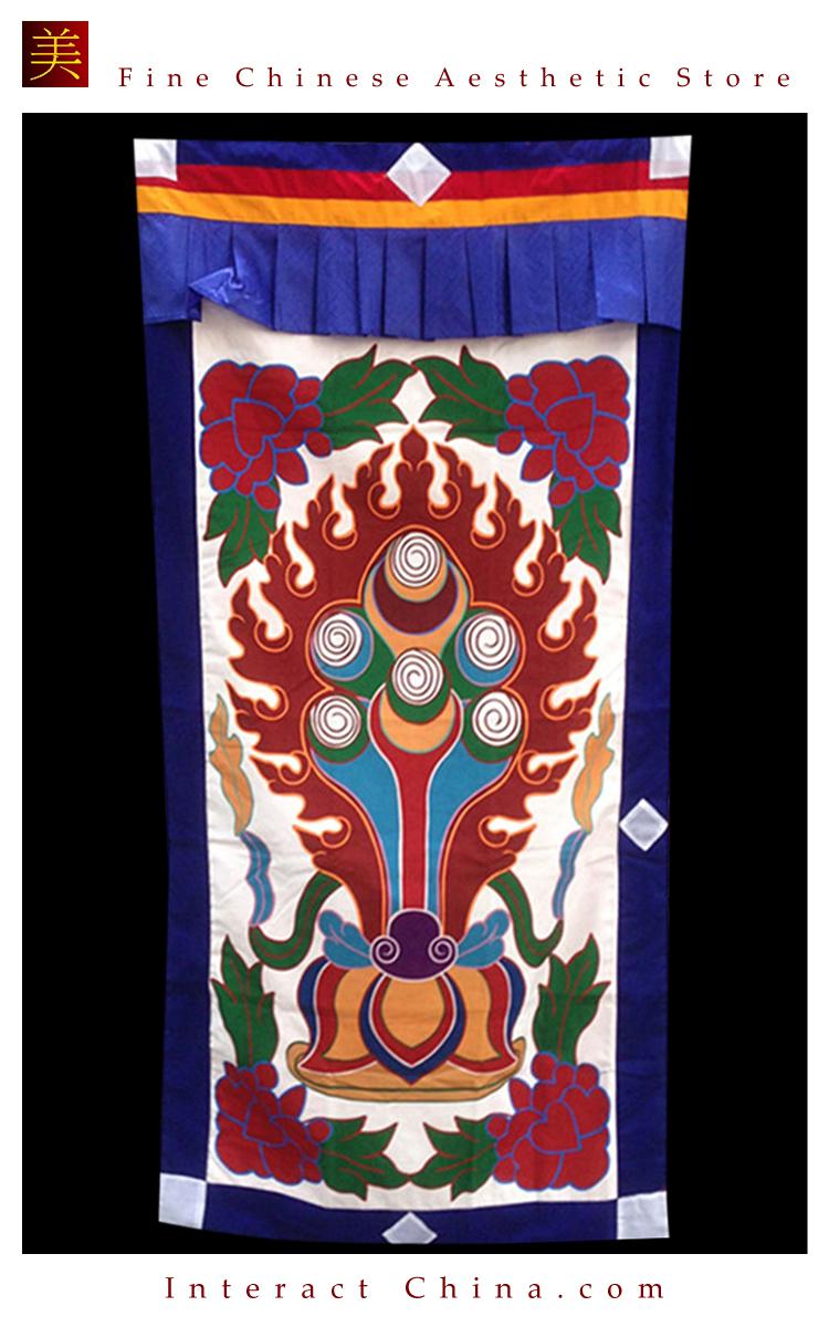 チベットドアカーテン100% 手作り コットンドレープ ドア パネルカーテン ９０x１８０cmウォール 壁掛け＃112