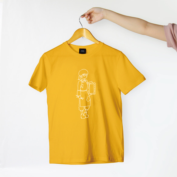 「お絵描きちゃん」部活Tシャツ 2枚目の画像