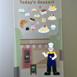 Original Design Clear Sticker - French Dessert Store by Seed 4枚目の画像