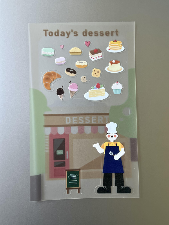 Original Design Clear Sticker - French Dessert Store by Seed 4枚目の画像