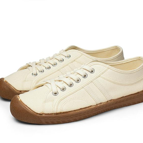 INN-STANT CANVAS SHOES #122 NATURAL/NATURAL(BROWN SOLE) スニーカー ...