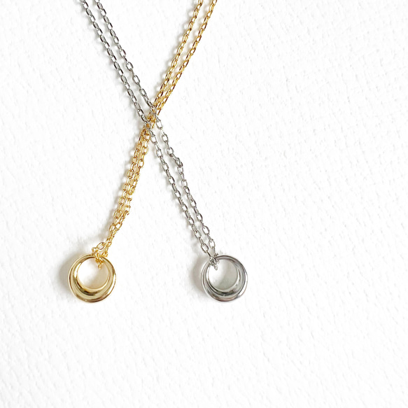 【JORIE】MUSA silver925 necklace（シルバー） 4枚目の画像