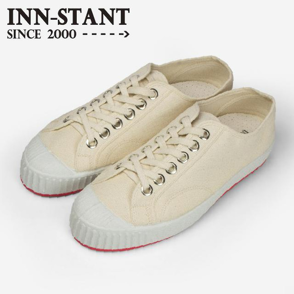 INN-STANT　OLD-NEO　#702 NATUAL(WHITE+RED SOLE) 4枚目の画像