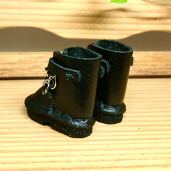 革細工　厚底チェーンブーツ　miniature  boots. 3枚目の画像