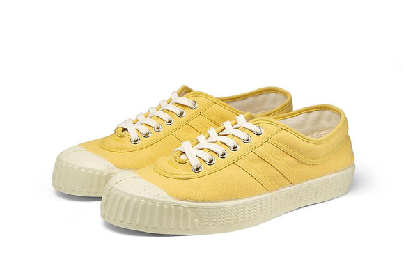 INN-STANT　CANVAS SHOES-NEO　#817 YELLOW/YELLOW(NATURAL SOLE) 1枚目の画像