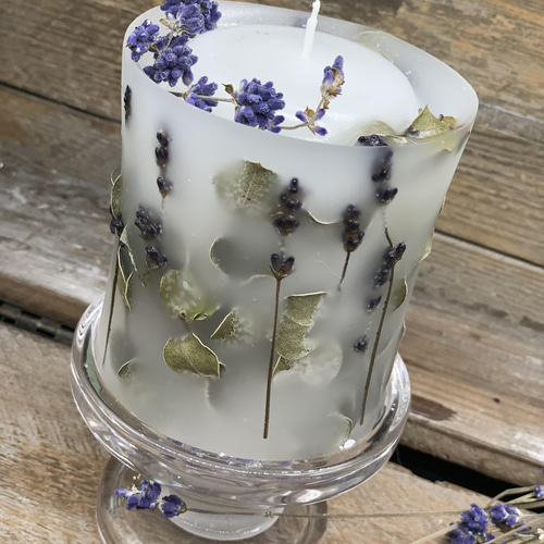 NO.15】ベビーピンク 記録 ボタニカルキャンドル ココバニラ  