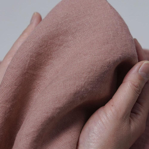 wafu 入門編】数量限定！Linen Pants ワイドパンツ / 浅緋色