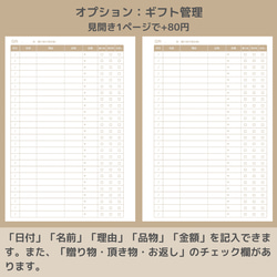 B5サイズ 家計簿 ルーズリーフ 10枚目の画像